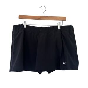 Nike Fit Dry Black Skirt Skort Sz XL